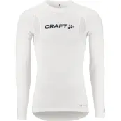 Craft Men's Active Extreme X Cn Long Sleeve White/blaze