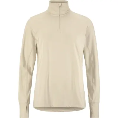 Craft Women's Flow Half Zip Longsleeve Plaster Melange