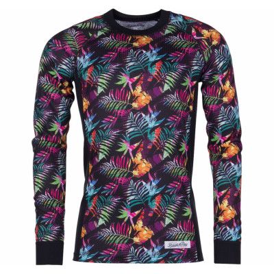 Crewneck L/S Baselayer, Jungle Aop, Xl,  Blount And Pool