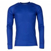 Crewneck L/S Baselayer, Navy/Cobalt, L,  Swedemount