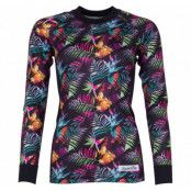 Crewneck L/S Baselayer W, Jungle Aop, 48, Tröjor
