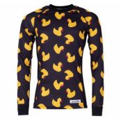 Crewneck L/S Baselayer, Yellow Duck, Xs, Underställströjor