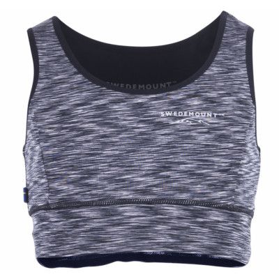 Daftö Top, Black Melange, 46,  Swedemount