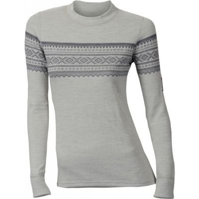 Aclima De Marius Crew Neck Woman Gråfjell