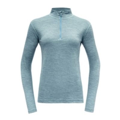 Devold Breeze Woman Half Zip Neck Cameo Melange