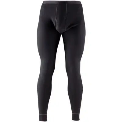 Devold Expedition Man Long Johns with Fly Fly Black