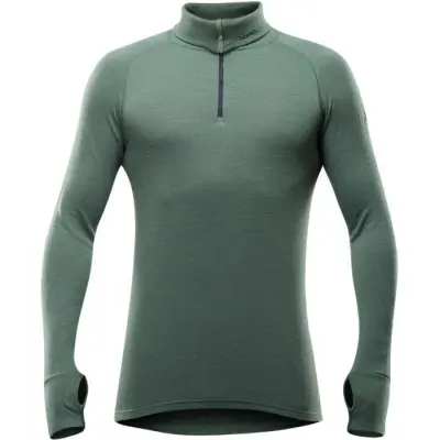Devold Expedition Man Zip Neck Forest