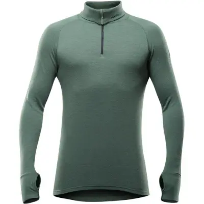 Devold Expedition Man Zip Neck Forest