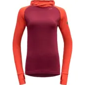 Devold Expedition Woman Hoodie Beetroot