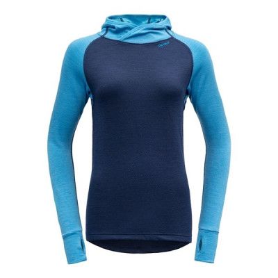 Devold Expedition Woman Hoodie Malibu/Evening