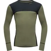 Devold Lauparen Merino 190 Shirt Man Ink/Lichen/Black Ink/Lichen/Black L