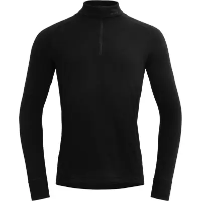 Devold Men's Duo Active Merino 205 Zip Neck Black