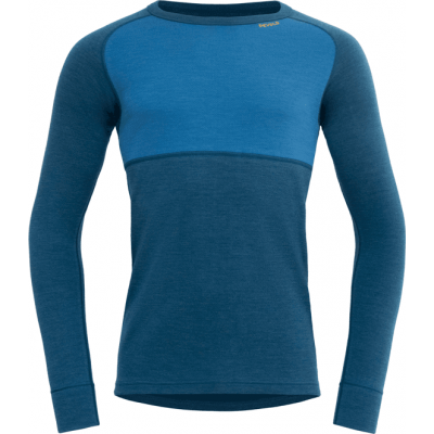 Devold Men's Expedition Merino Silk Shirt Flood/blue