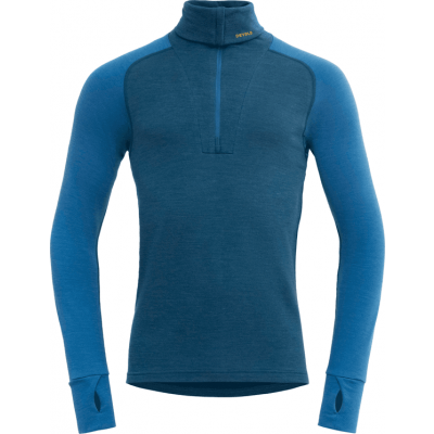 Devold Men's Expedition Merino Silk Zip Flood/Blue