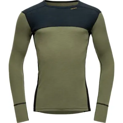 Devold Men's Lauparen Merino 190 Shirt Ink/lichen/black