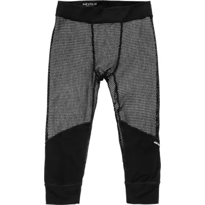 Devold Men's Wool Mesh Pro 3/4 Longs Black
