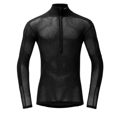 Devold Men's Wool Mesh Pro Zip-Neck underställströja för herr