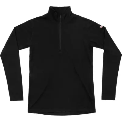 Devold Women's Breeze Plus Merino 200 Zip Neck Black