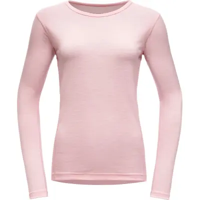 Devold Women's Breeze Merino 150 Shirt Chalk Pink