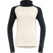 Devold Women's Expedition Merino Silk Hoodie Ink/offwhite