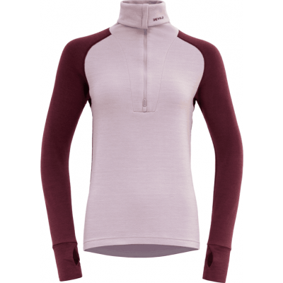 Devold Women's Expedition Merino Silk Zip Port/orchid