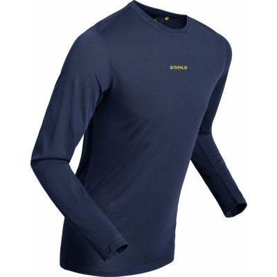 Dæhlie Men's Training Wool Mix Long Sleeve Navy