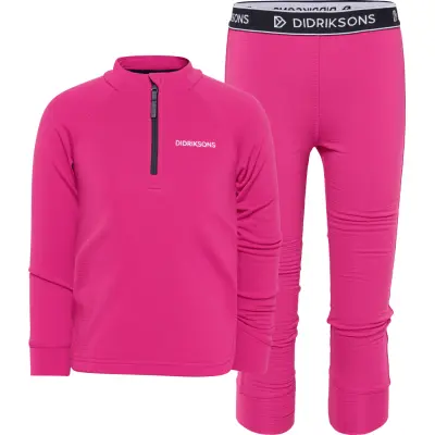 Didriksons Kids' Jadis Set 5 Cactus Pink