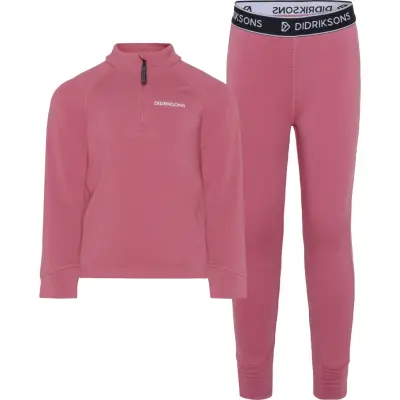 Didriksons Kids' Jadis Set 5 Heather Pink