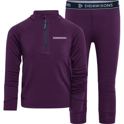 Didriksons Kids' Jadis Set 5 Northen Purple