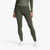 Downhill Base Layer Pants Dam Kambaba Green, Storlek:4XL