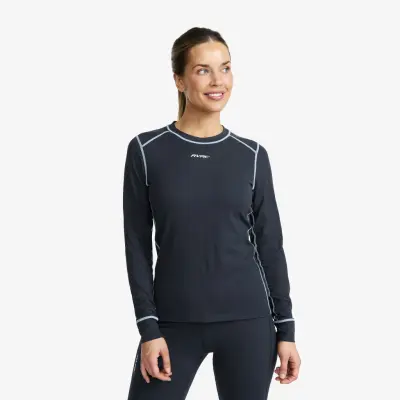 Downhill Base Layer Top Dam Deep Navy/Arona, Storlek:XS