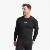Downhill Base Layer Top Herr Black, Storlek:S