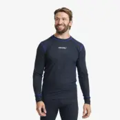 Downhill Base Layer Top Herr Deep Navy/Surf The Web, Storlek:4XL