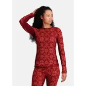 Edith Long Sleeve, Burgundy Red, Xs,  Ullunderställ