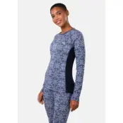 Edith Long Sleeve, Dusty Midtone Blue, Xl, Ullunderställ