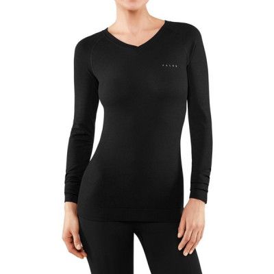 Falke Wt Light Longsleeve Shirt Regular W Black