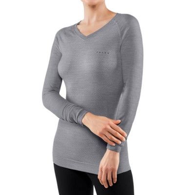 Falke Wt Light Longsleeve Shirt Regular W Grey/Heather