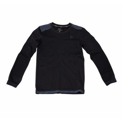 Fuseknit Comfort Rn Ls J, Black, 134-140,  Craft