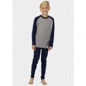 Gausdal Ullsett Jr/Kids, New Navy/Grey Melange, 10,  Ullunderställ