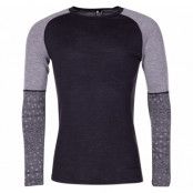 Geo Merino Wool Sleevecrew, Greym, M, Bula