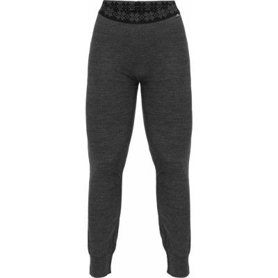 Gridarmor Women's Viks Wool Undertøy Longs Dk. Greymelange