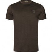 Härkila Base All Season S/S T-Shirt Shadow Brown