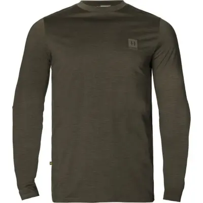 Härkila Base All son L/S Shirt Willow Green
