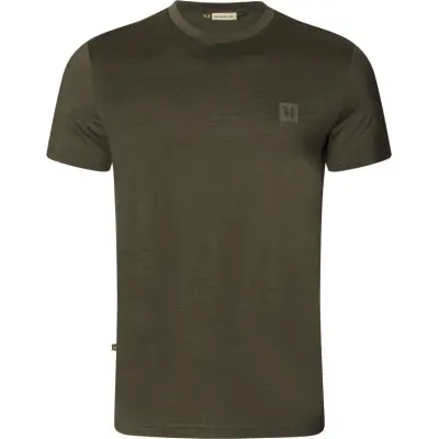 Härkila Base All son S S Shirt Willow Green