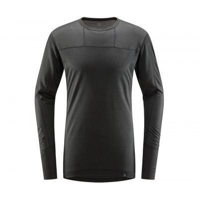 Haglöfs Natural Blend Tech Crew Neck LS Shirt Men True Black