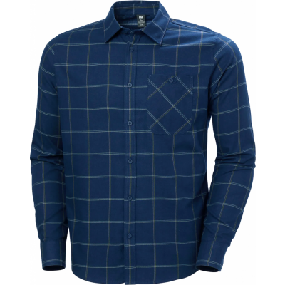 Helly Hansen Men's Aker Flannel Ls Shirt Ocean