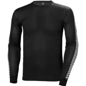 Helly Hansen HH Lifa Stripe Crew Black Black S