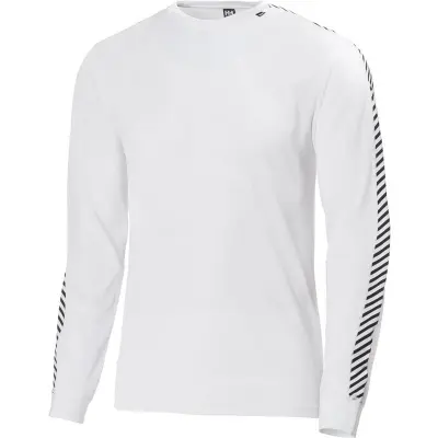 Helly Hansen HH Lifa Stripe Crew White White XL