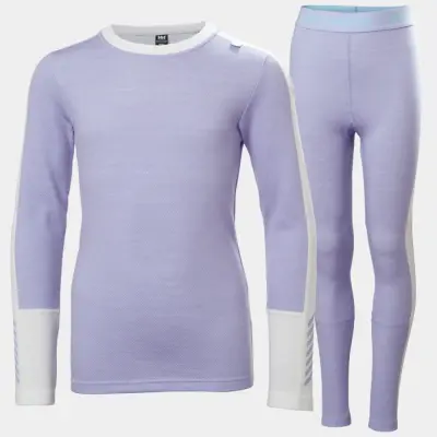 Helly Hansen Lifa Merino Midweight Set Bright Lavender