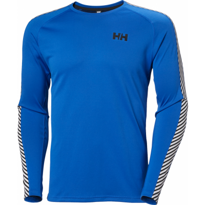 Helly Hansen Men's Lifa Active Stripe Crew Cobalt 2.0